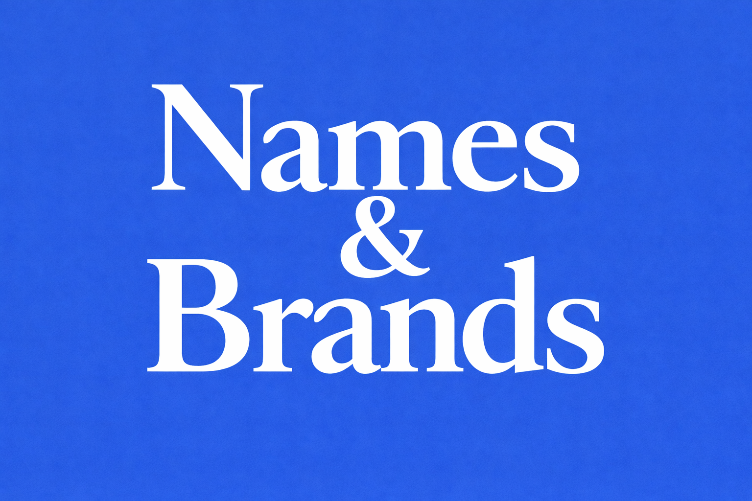 namesandbrands.ai - Premium domains for sale
